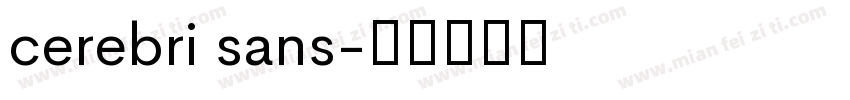 cerebri sans字体转换